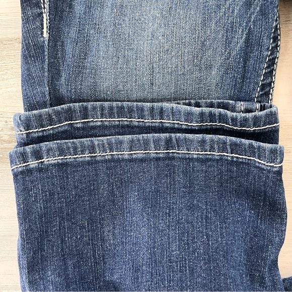 Ariat R.E.A.L. Rosy Whipstitch Low Rise Stretch Boot Cut Denim Jeans Size 27X30 - Picture 10 of 13